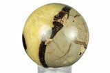 Polished Septarian Sphere - Madagascar #260033-1
